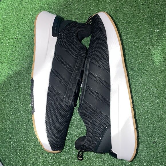 Wmns Adidas Racer TR21 Athletic Running Shoe / Black White Gum / GX4206 Size 5.5 - Picture 2 of 9
